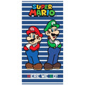Bleu - Rouge - Vert - Front - Super Mario - Serviette