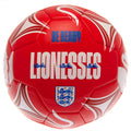 Rouge - Blanc - Front - England Lionesses - Ballon de foot
