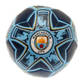 Bleu marine - Bleu ciel - Front - Manchester City FC - Mini ballon de foot