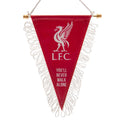 Rouge - Blanc - Front - Liverpool FC - Fanion YOU'LL NEVER WALK ALONE