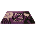 Violet - Noir - Back - Wednesday - Paillasson NO HUG ZONE