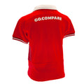 Rouge - Blanc - Back - Wales RU - Ensemble t-shirt et short - Bébé