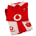 Rouge - Blanc - Close up - Wales RU - Ensemble t-shirt et short - Bébé