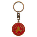 Rouge - Doré - Front - Star Trek - Porte-clés