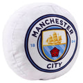 Blanc - Bleu - Side - Manchester City FC - Coussin