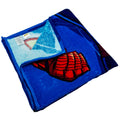 Bleu - Rouge - Back - Spider-Man - Serviette de plage
