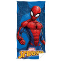 Bleu - Rouge - Front - Spider-Man - Serviette de plage