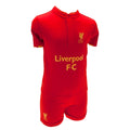 Rouge - Front - Liverpool FC - Ensemble t-shirt et short 2012-13 - Enfant