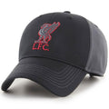 Noir - rouge - Front - Liverpool FC - Casquette de baseball