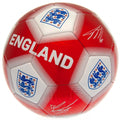 Rouge - Front - England FA - Ballon de foot
