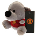 Gris - rouge - Side - Manchester United FC - Ours en peluche TIMMY