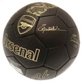 Noir mat - Doré - Back - Arsenal FC - Ballon de foot PHANTOM