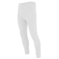 Blanc - Side - FLOSO - Sous-pantalon thermique (en viscose) - Homme