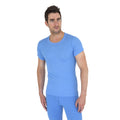 Bleu - Front - T-shirt thermique à manches courtes - Homme