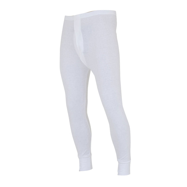 Blanc - Front - FLOSO - Sous-pantalon thermique - Homme