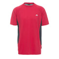 Rouge - Front - Trespass Reptia - T-shirt à manches courtes - Homme