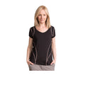 Noir - Side - Trespass Erlin - T-shirt à manches courtes - Femme