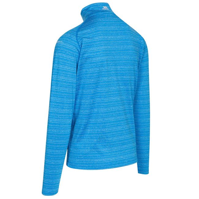 Bleu vif - Back - Trespass Birney - T-shirt à manches longues - Homme