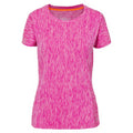 Rose chiné - Front - Trespass - T-shirt de sport DAFFNEY - Femme