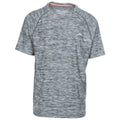 Gris chiné - Front - Trespass - T-shirt de sport GAFFNEY - Homme