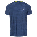 Bleu marine chiné - Front - Trespass - T-shirt de sport GAFFNEY - Homme