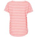 Orange clair - Back - Trespass - T-shirt rayé à manches courtes FLEET - Femme