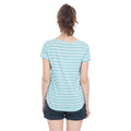 Turquoise - Side - Trespass - T-shirt rayé à manches courtes FLEET - Femme