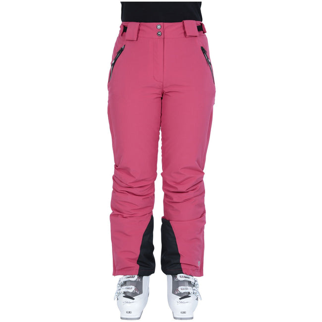 Rose - Front - Trespass - Pantalon de ski SOLITUDE - Femme
