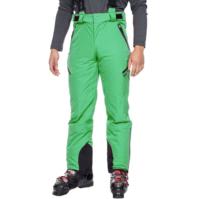 Vert - Front - Trespass - Pantalon de ski KRISTOFF - Homme