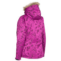 violet - Back - Trespass - Veste de Ski Merrion - femme