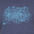 Bleu marine chiné - Close up - Trespass - T-shirt imprimé WICKY - Homme