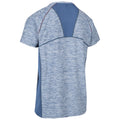 Bleu gris Chiné - Back - Trespass - T-shirt de sport COOPER - Homme