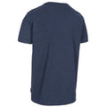 Bleu marine chiné - Back - Trespass - T-shirt manches courtes BUZZINLEY - Homme