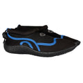 Noir - Bleu - Side - Trespass - Chaussures aquatiques PADDLE - Enfant