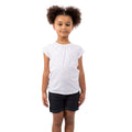 Blanc - Gris pâle - Side - Trespass - T-shirt HARMONY - Fille