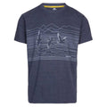 Bleu nuit Chiné - Front - Trespass - T-shirt DUCK BAY - Homme