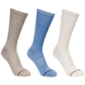 Beige - Blanc cassé - Bleu gris - Front - Trespass - Chaussettes HEATHAN - Adulte