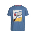 Bleu denim - Front - Trespass - T-shirt SERLAND - Homme