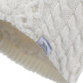 Blanc - Side - Trespass Kendra - Bonnet tricoté - Femme