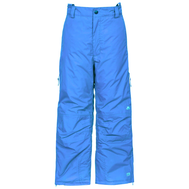 Bleu - Front - Trespass - Pantalon de ski CONTAMINES - Unisexe