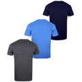Bleu marine - Bleu - Gris - Back - Superman - T-shirts - Homme