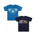 Bleu - Front - Marvel - T-shirts - Garçon