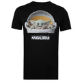 Noir - Front - Star Wars: The Mandalorian - T-shirt - Homme