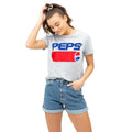 Gris chiné - Bleu - Rouge - Lifestyle - Pepsi - T-shirt - Femme
