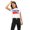 Blanc - Bleu - Rouge - Rouge - Lifestyle - Pepsi - T-shirt - Femme