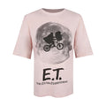 Rose pâle - Noir - Front - E.T. the Extra-Terrestrial - T-shirt - Femme