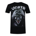 Noir - Blanc - Front - The Joker - T-shirt CRAZED - Homme