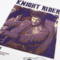 Blanc - Side - Knight Rider - T-shirt - Homme