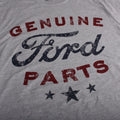 Gris chiné - Bordeaux - Side - Ford - T-shirt GENUINE PARTS - Homme