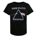Noir - Front - Pink Floyd - T-shirt DARK SIDE OF THE MOON - Femme